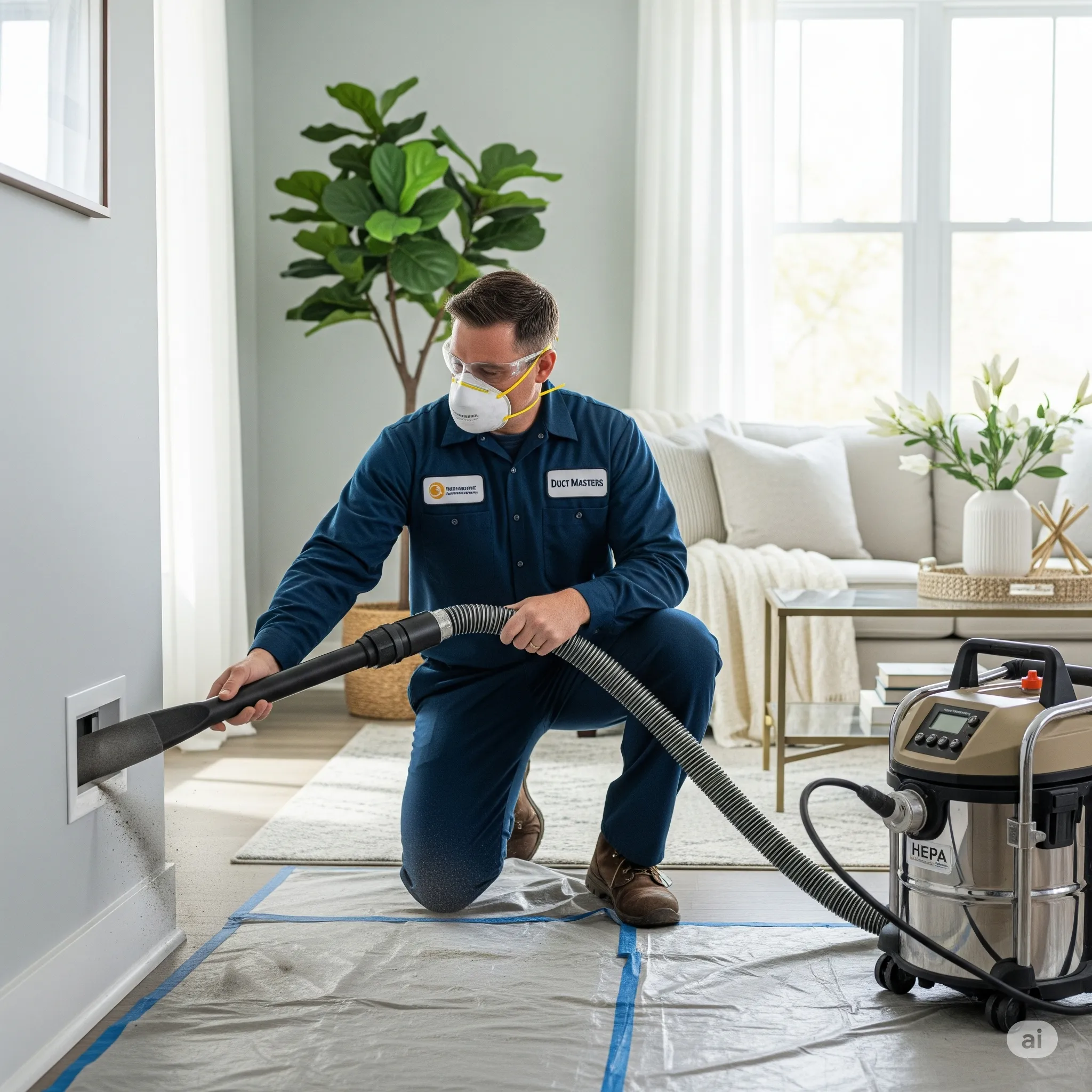 Commercial HVAC cleaning