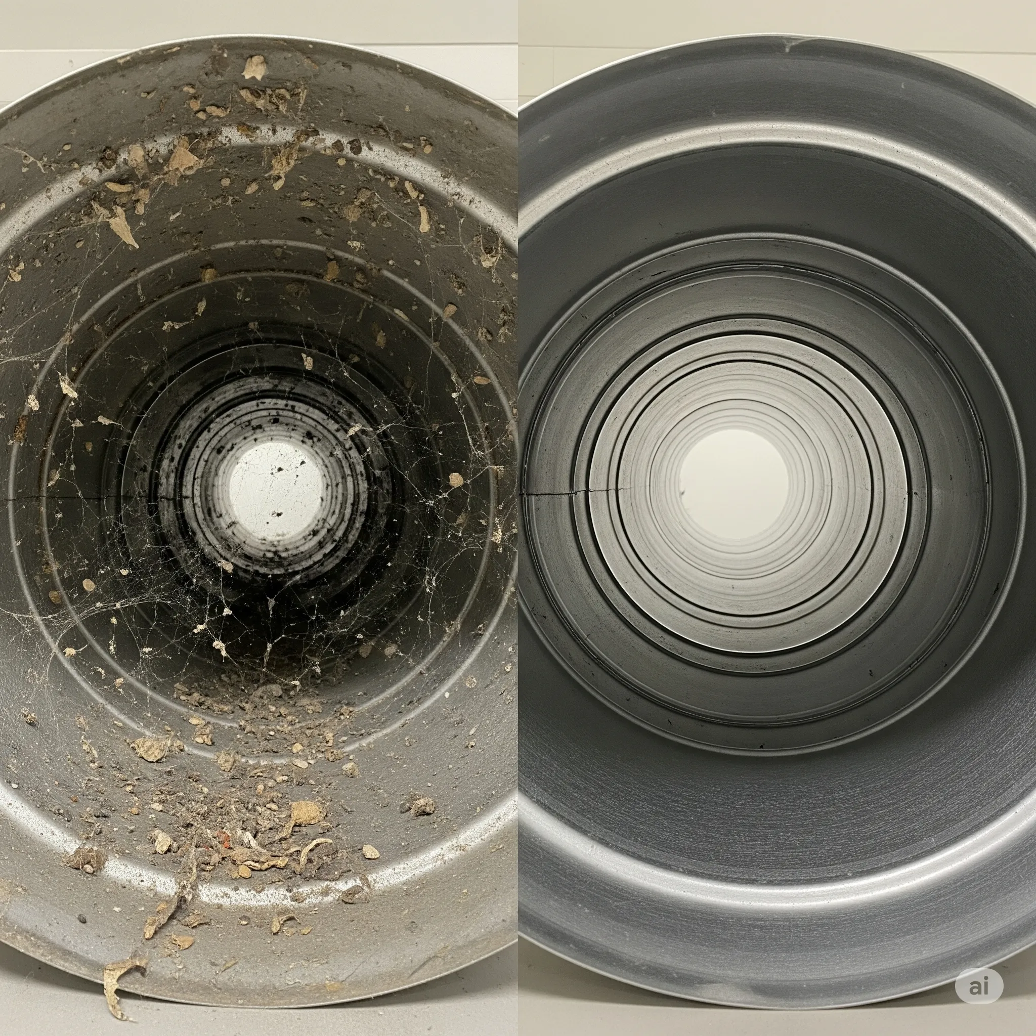 HVAC component cleaning