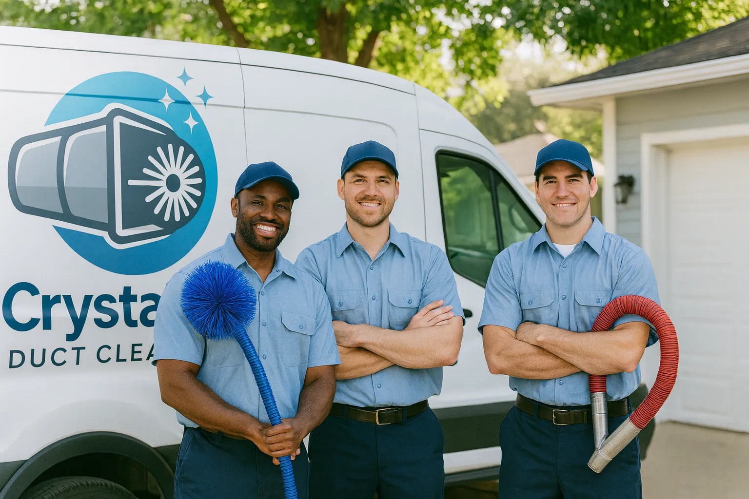 Crystal Air technician at work